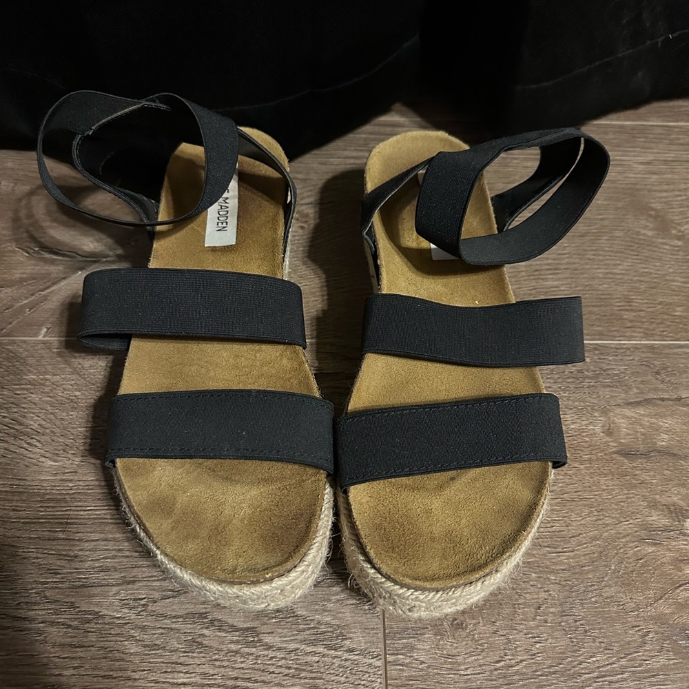 Steve Madden - Kimmie Black Sandal